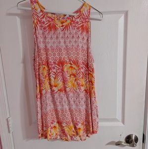 Floral printed tank